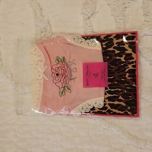 BETSEY JOHNSON get it on low rise Thong size M.